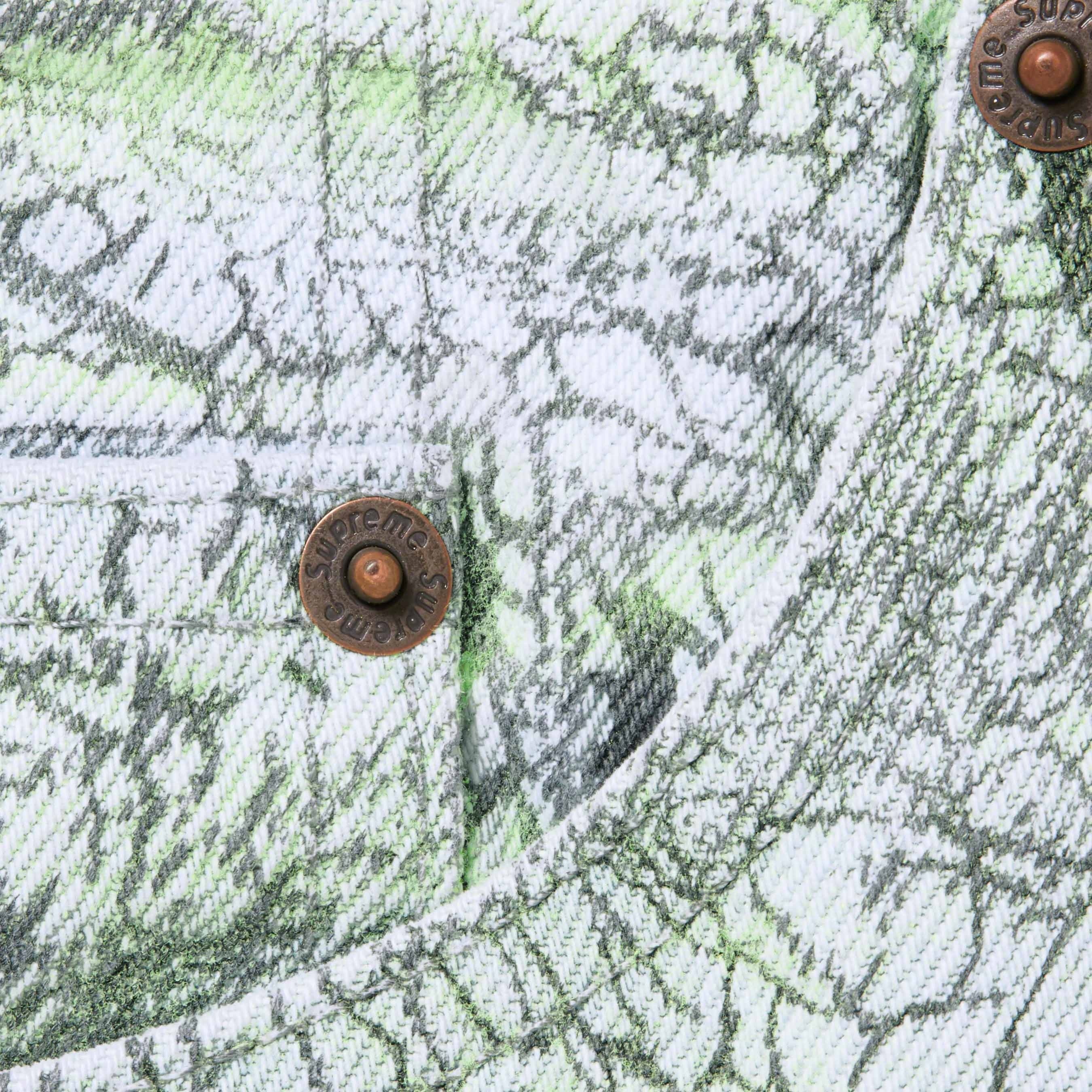 Supreme Crackle Regular Jean (FW23) - Multicolor - $288