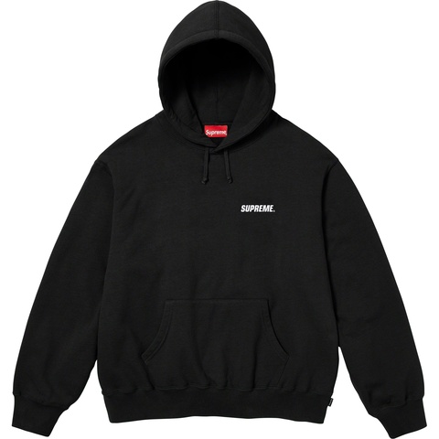 Supreme Crown Hooded Sweatshirt - Black