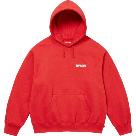 Supreme Crown Hooded Sweatshirt - Burnt Red