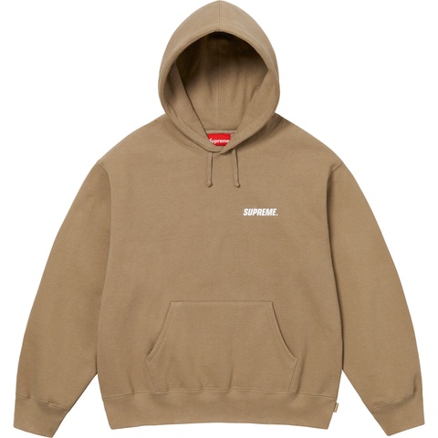 Supreme Crown Hooded Sweatshirt - Dark Sand
