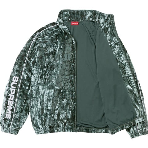 Crushed Velvet Track Jacket - fall/winter 2023 - Supreme