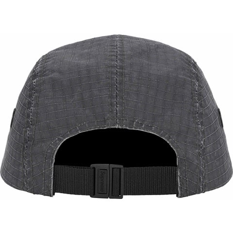 Supreme Distressed Ripstop Camp Cap - Black