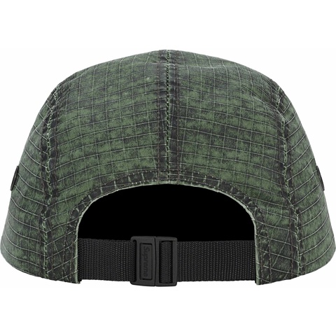 Supreme Distressed Ripstop Camp Cap - Green