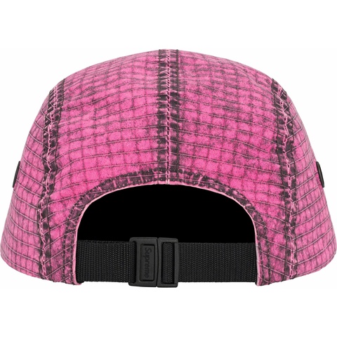 Supreme Distressed Ripstop Camp Cap - Pink