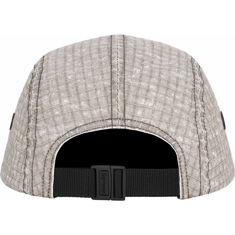Supreme Distressed Ripstop Camp Cap - Stone