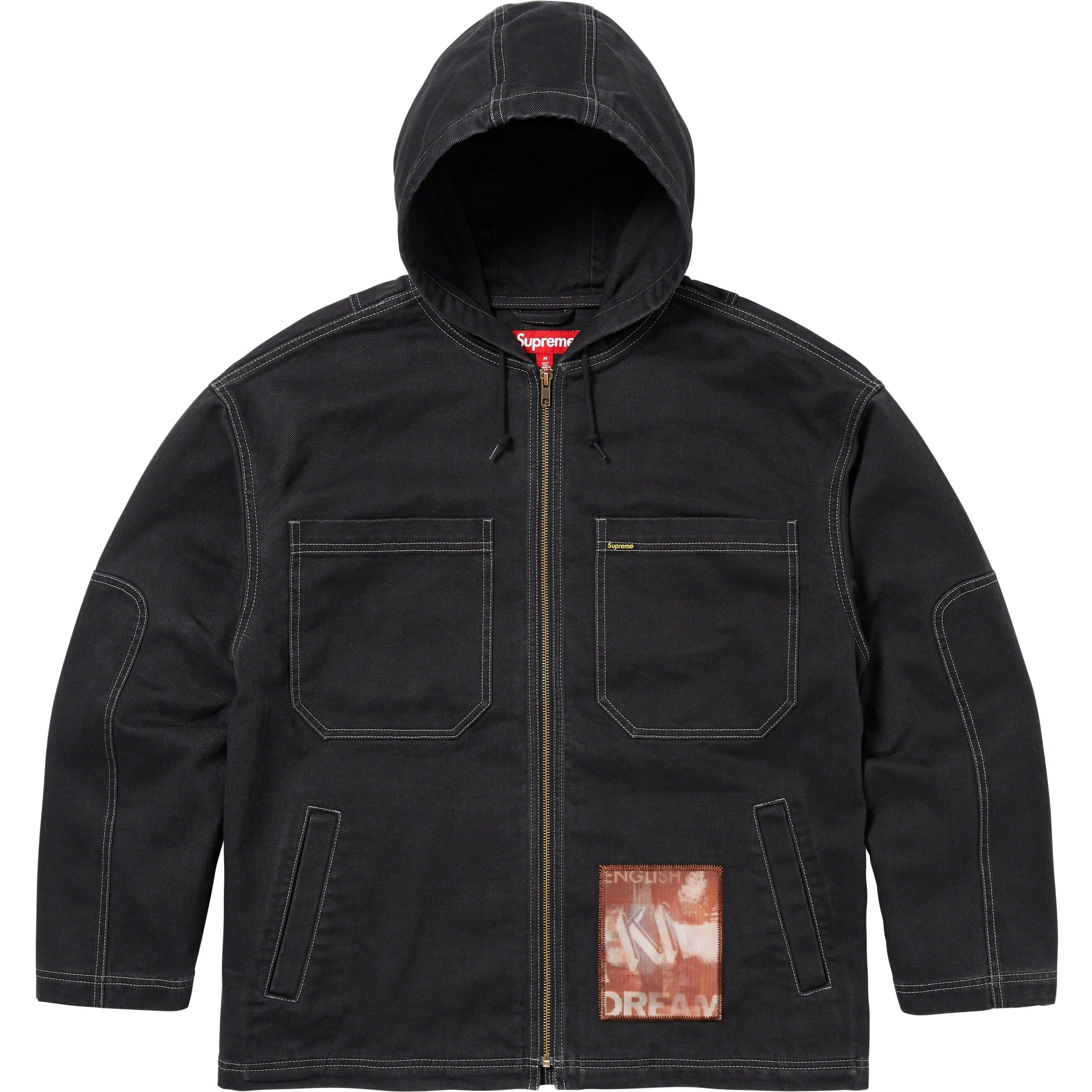 Supreme Dream English Kid Hooded Jacket (FW23) - Black - $198