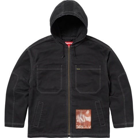 Supreme Dream English Kid Hooded Jacket - Black
