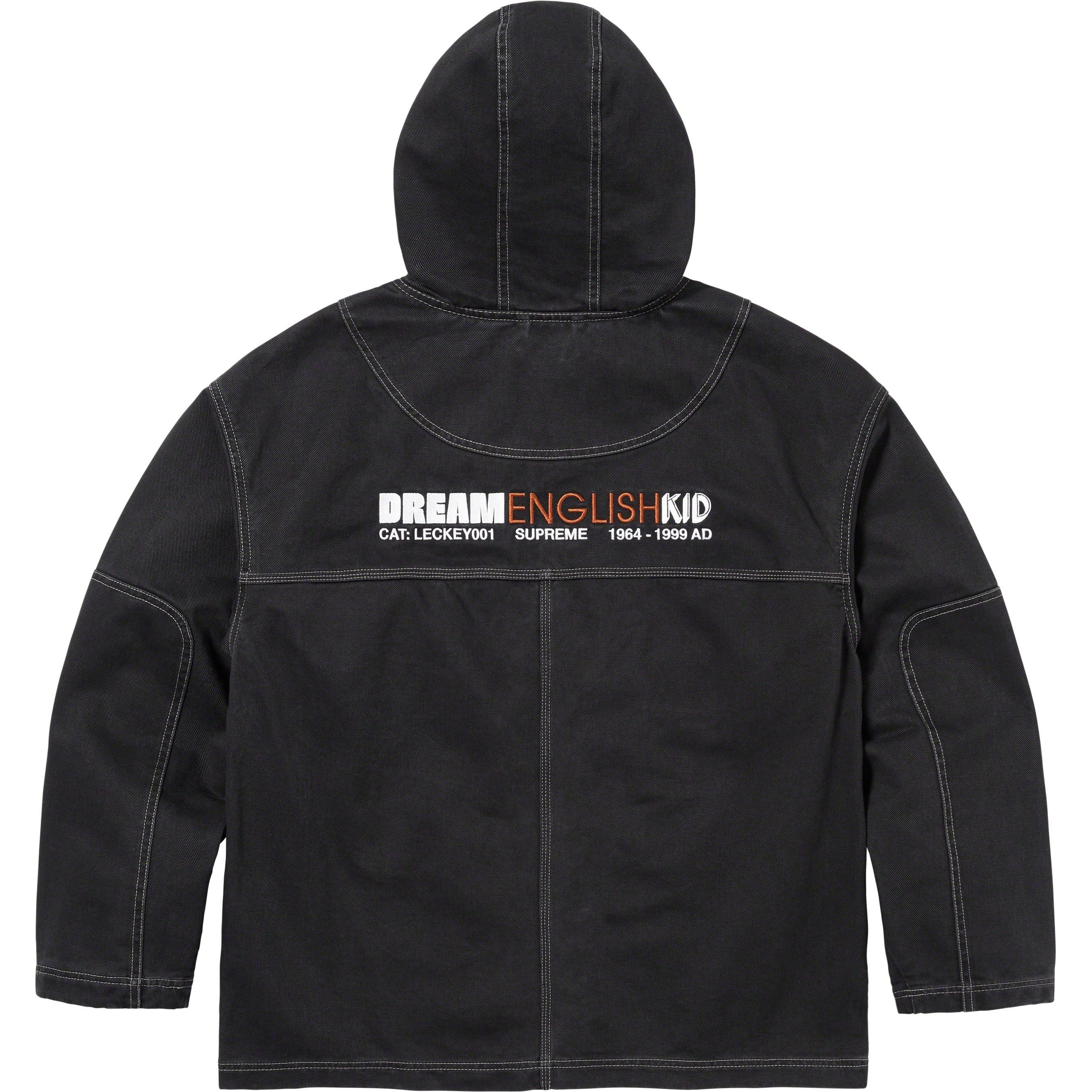 Supreme Dream English Kid Hooded Jacket (FW23) - Black - $198