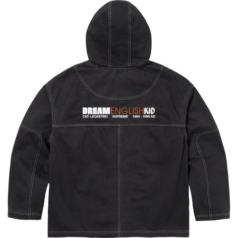 Supreme Dream English Kid Hooded Jacket - Black