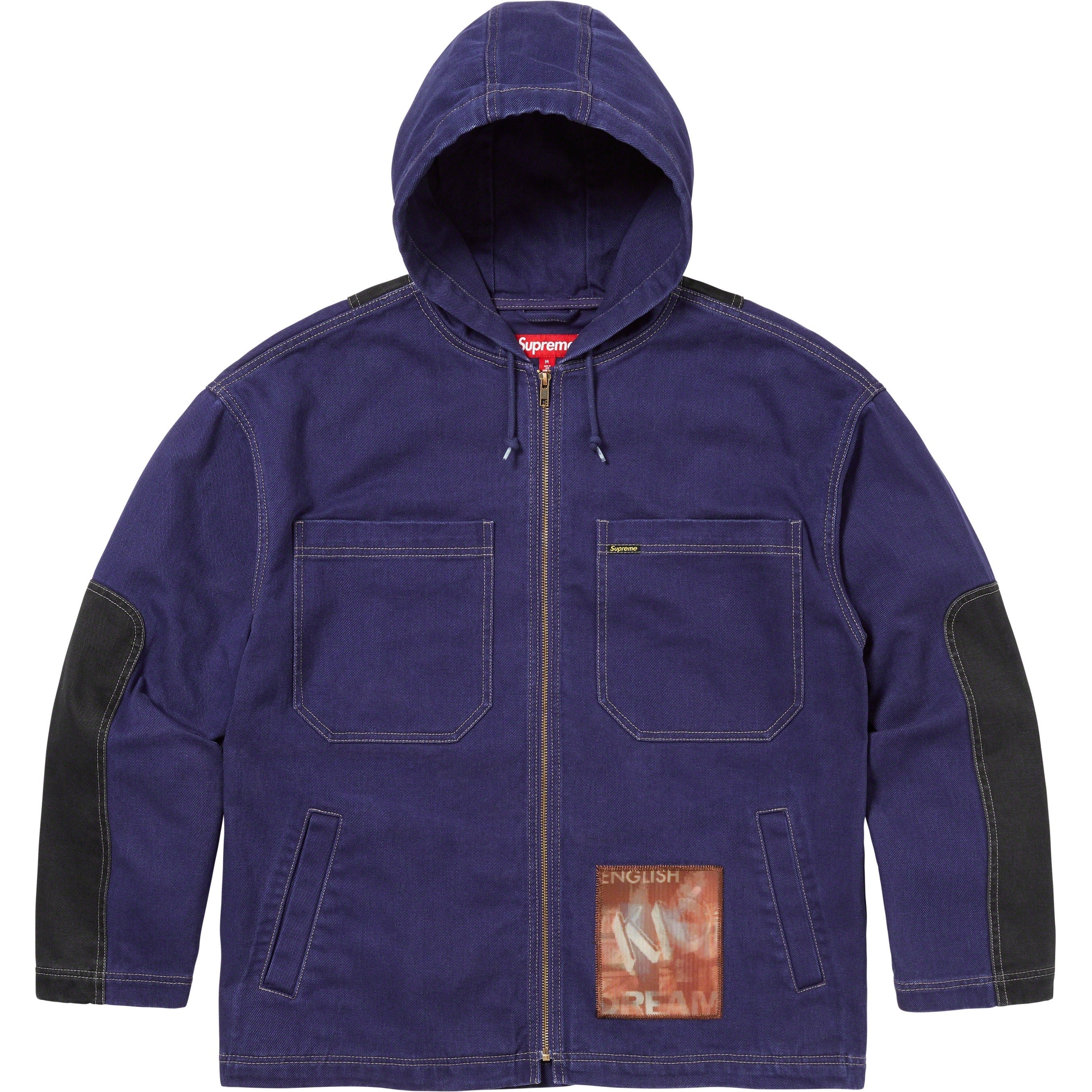 Supreme Dream English Kid Hooded Jacket (FW23) - Navy - $198