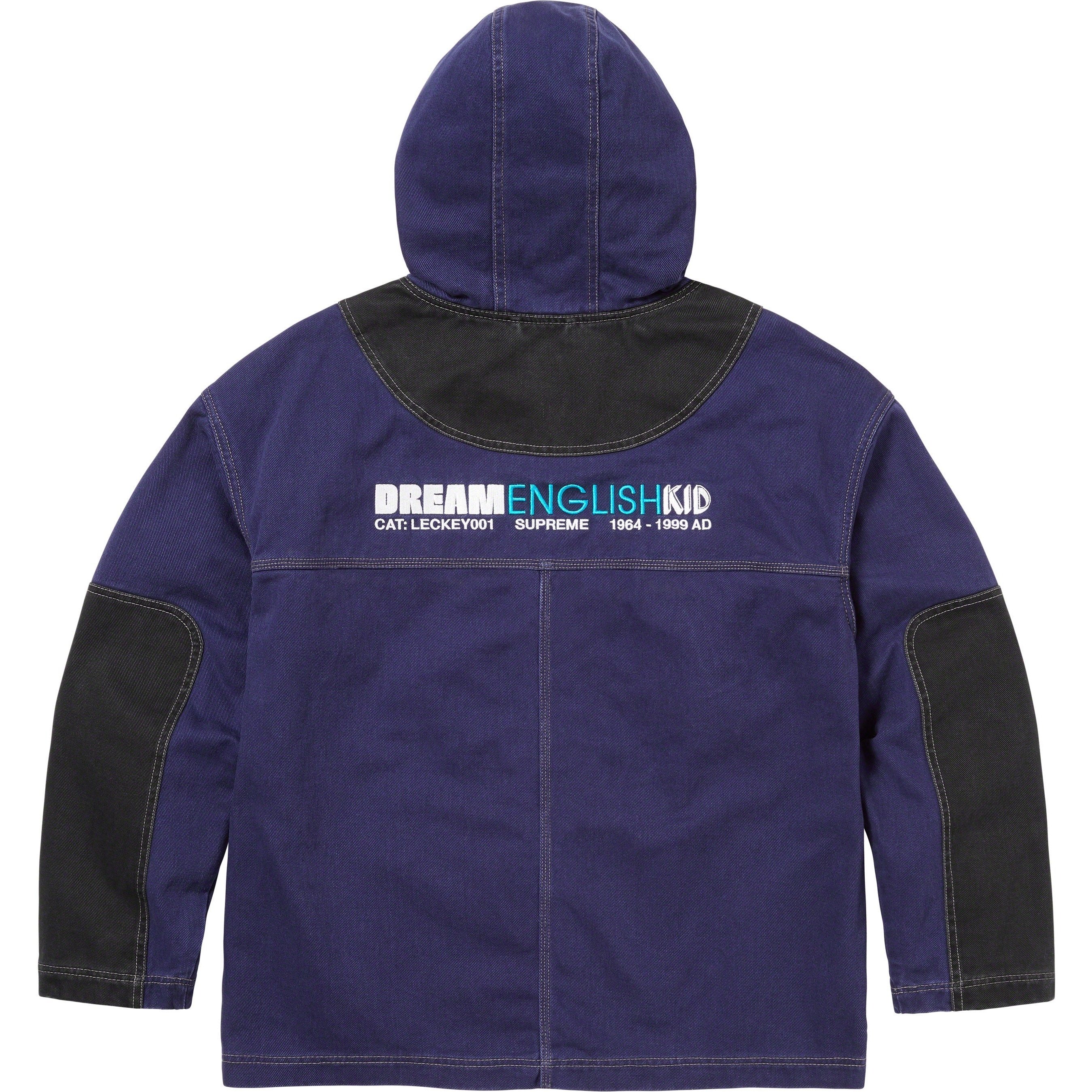 Supreme Dream English Kid Hooded Jacket (FW23) - Navy - $198