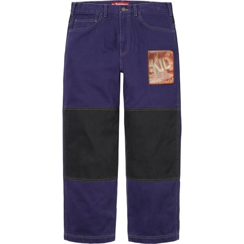 パンツ Dream English Kid Twill Panel Pants Supreme Mark Leckey Dream English Kid Twill Panel Pants Black Sz