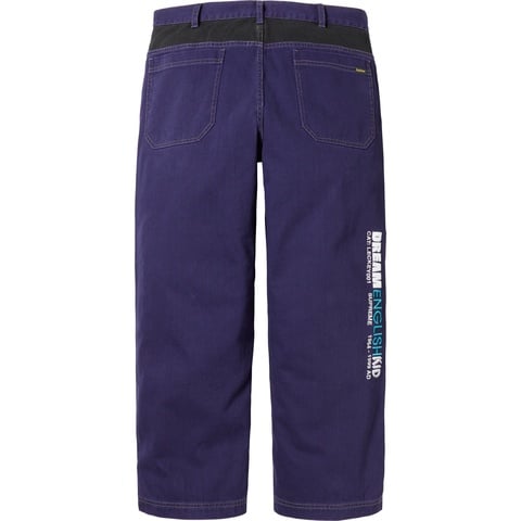 Dream English Kid Twill Panel Pant - Supreme