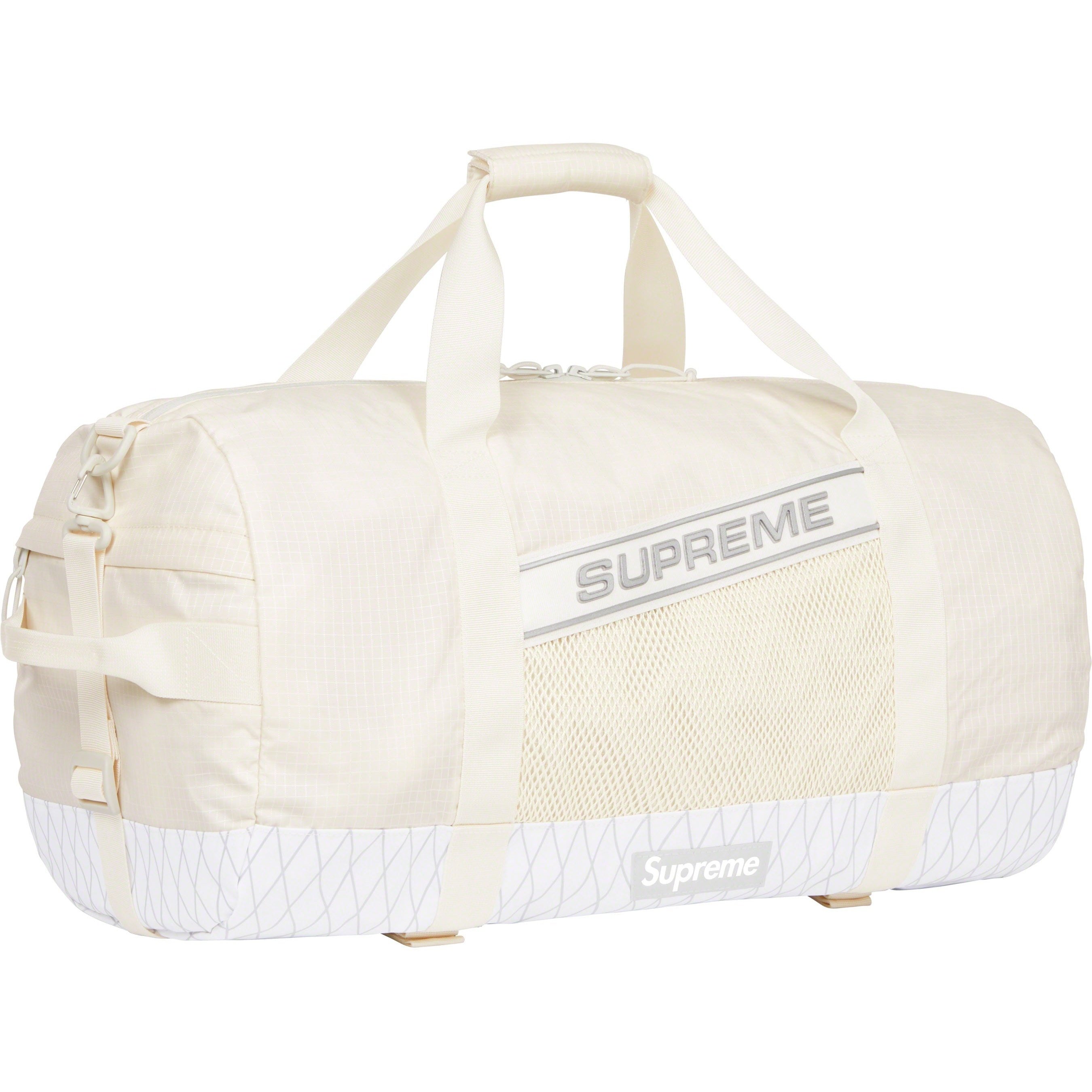 Supreme Duffle Bag (FW23) - White - $158
