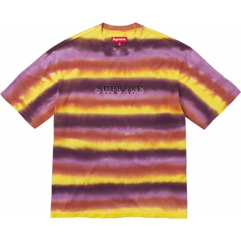Supreme Dyed Stripe S/S Top - Multicolor