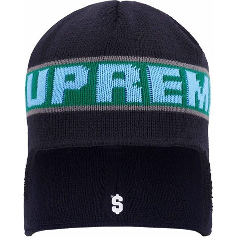 Supreme Earflap Beanie イヤーフラップ　ネイビー　紺 Supreme 'Earflap Beanie'イヤーフラップ ビーニー ニットキャップ