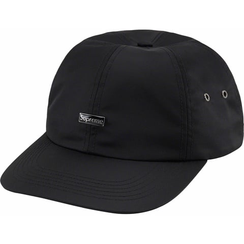 Supreme Enamel Logo 6-Panel - Black