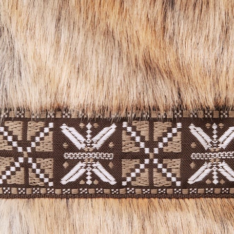 Supreme Faux Fur Parka - Brown