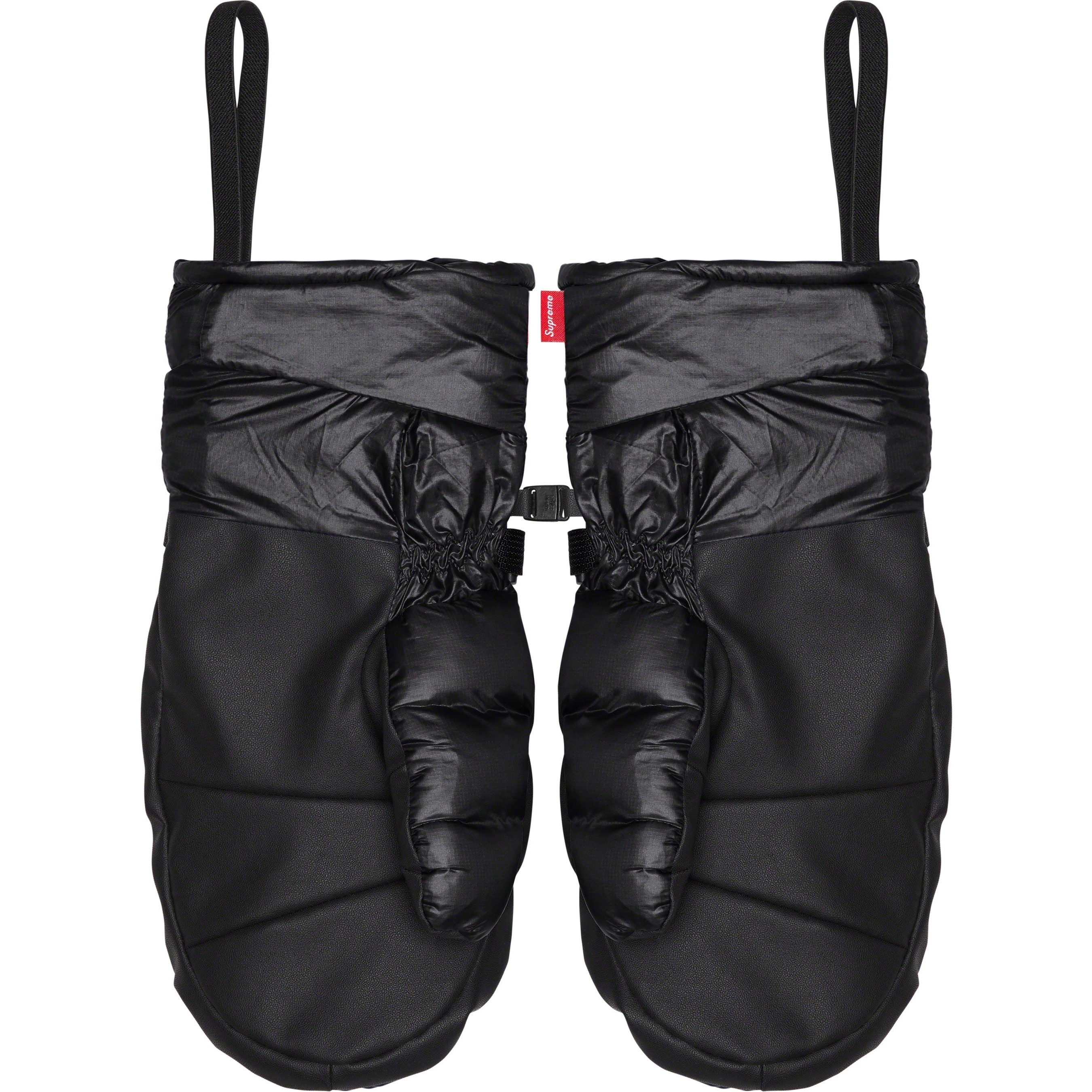 Supreme Featherweight Down Mittens (FW23) - Black - $88