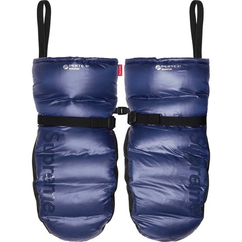 Supreme Featherweight Down Mittens - Navy