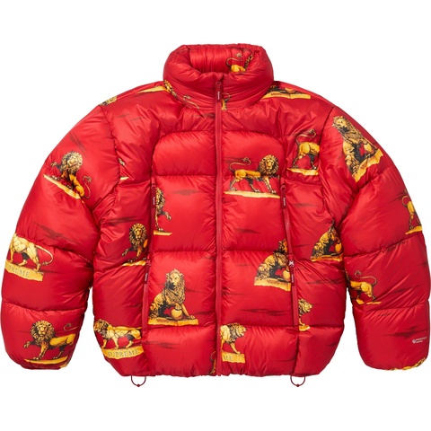 Supreme Featherweight Down Puffer Jacket - Lions