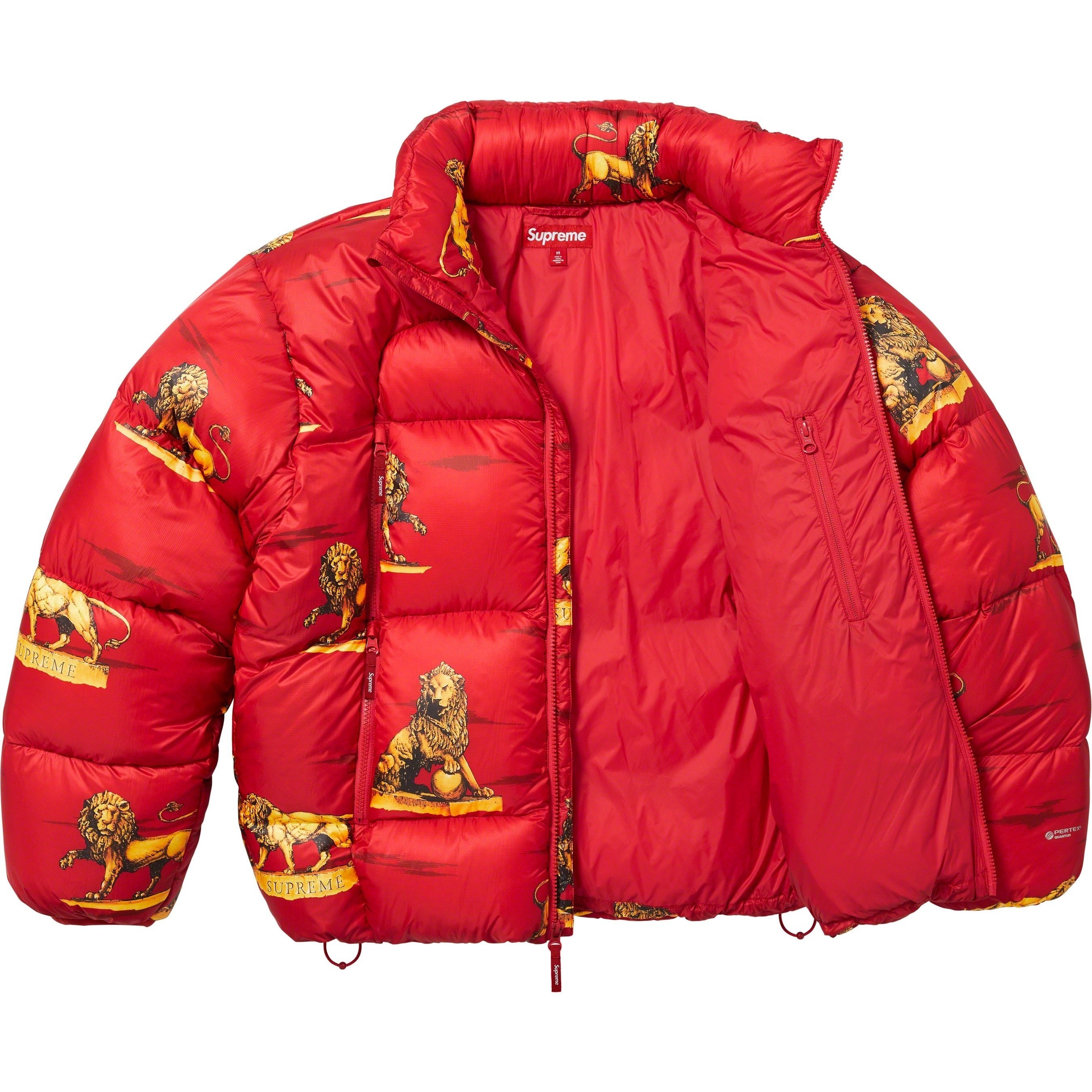 Supreme Featherweight Down Puffer Jacket (FW23) - Lions - $368
