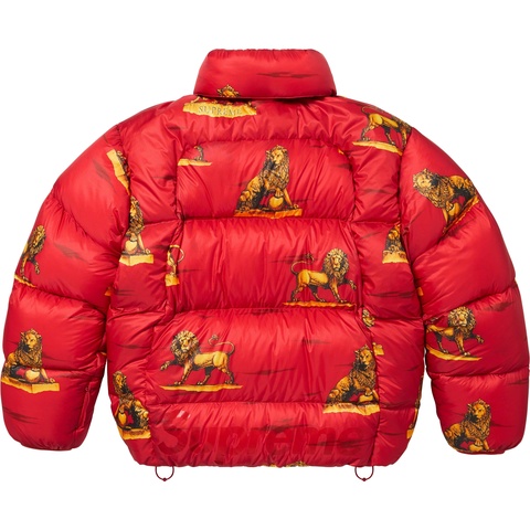 Supreme Featherweight Down Puffer Jacket - Lions