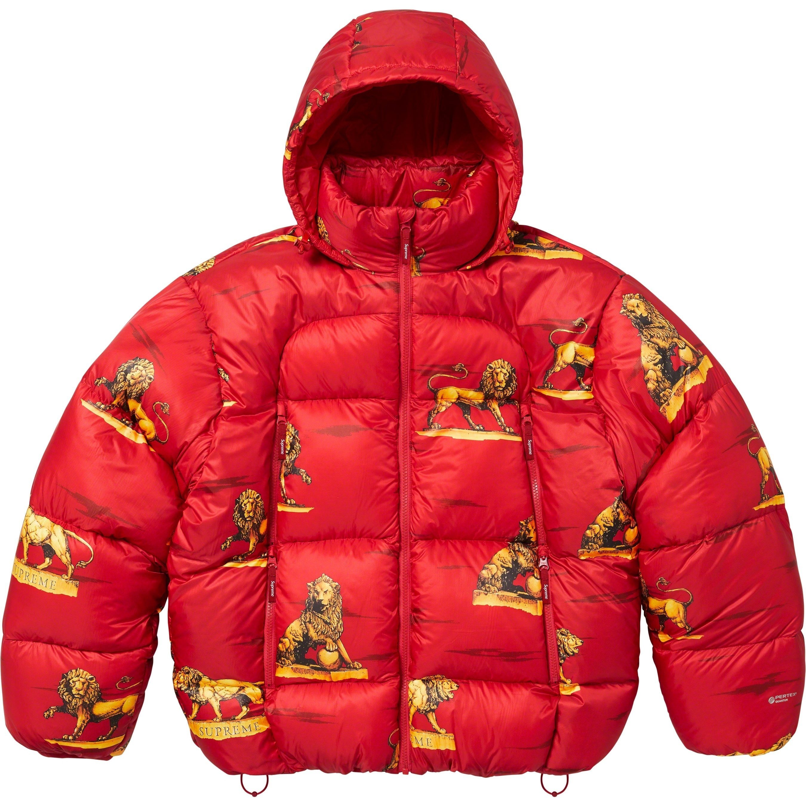 Supreme Featherweight Down Puffer Jacket (FW23) - Lions - $368