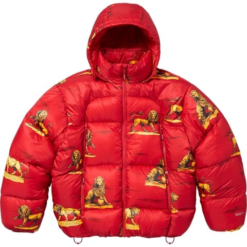 Supreme Featherweight Down Puffer Jacket - Lions