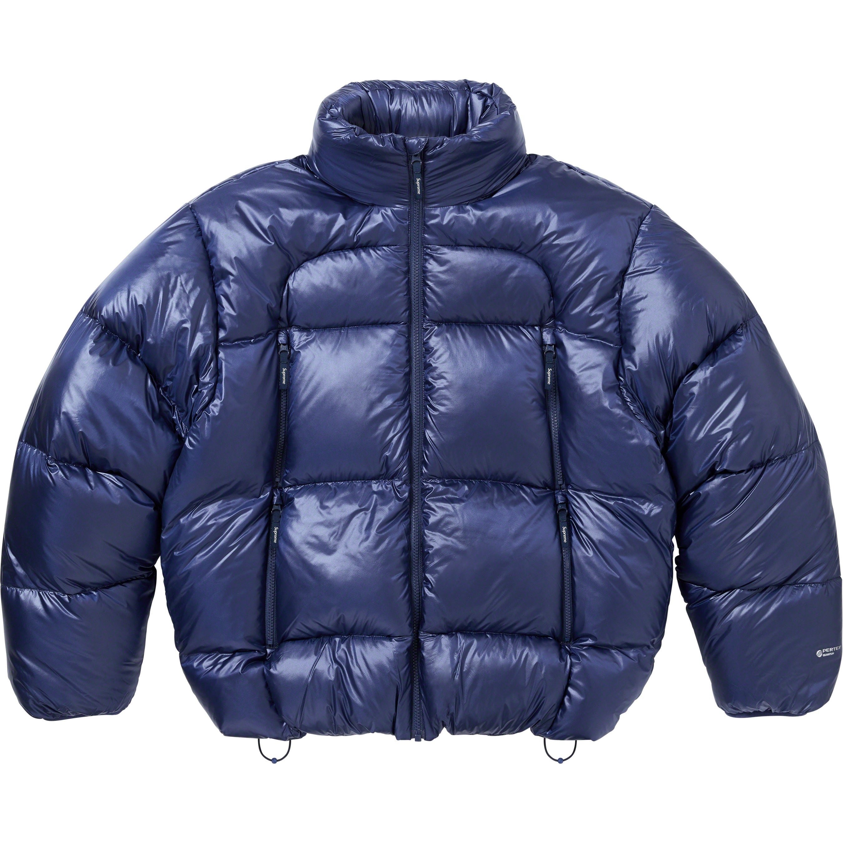 Supreme Featherweight Down Puffer Jacket (FW23) - Navy - $368