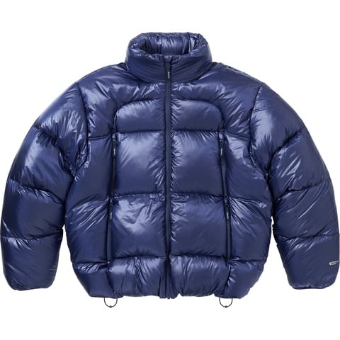 Supreme Featherweight Down Puffer Jacket - Navy