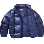 Supreme Featherweight Down Puffer Jacket (FW23) - Navy
