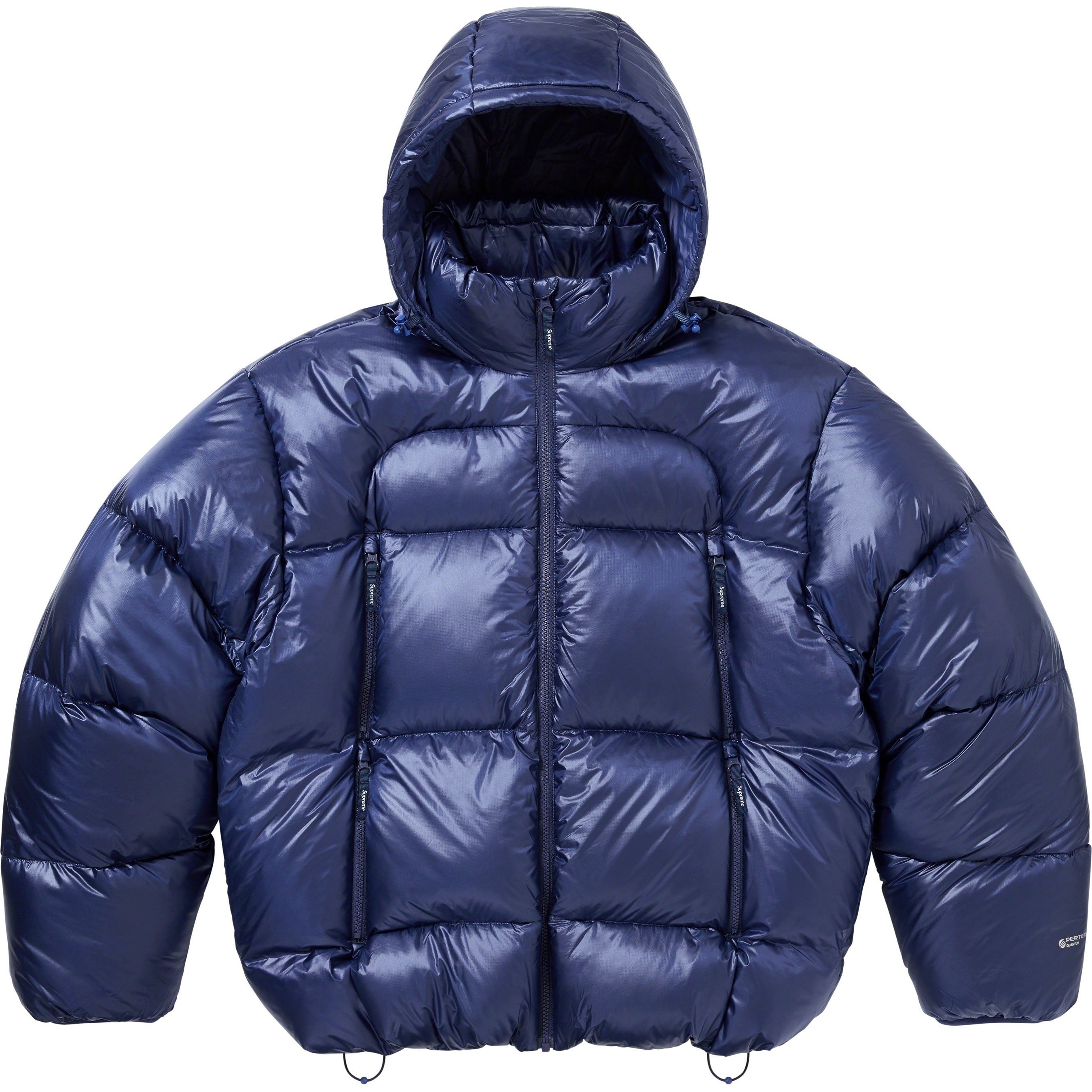 Supreme Featherweight Down Puffer Jacket (FW23) - Navy - $368