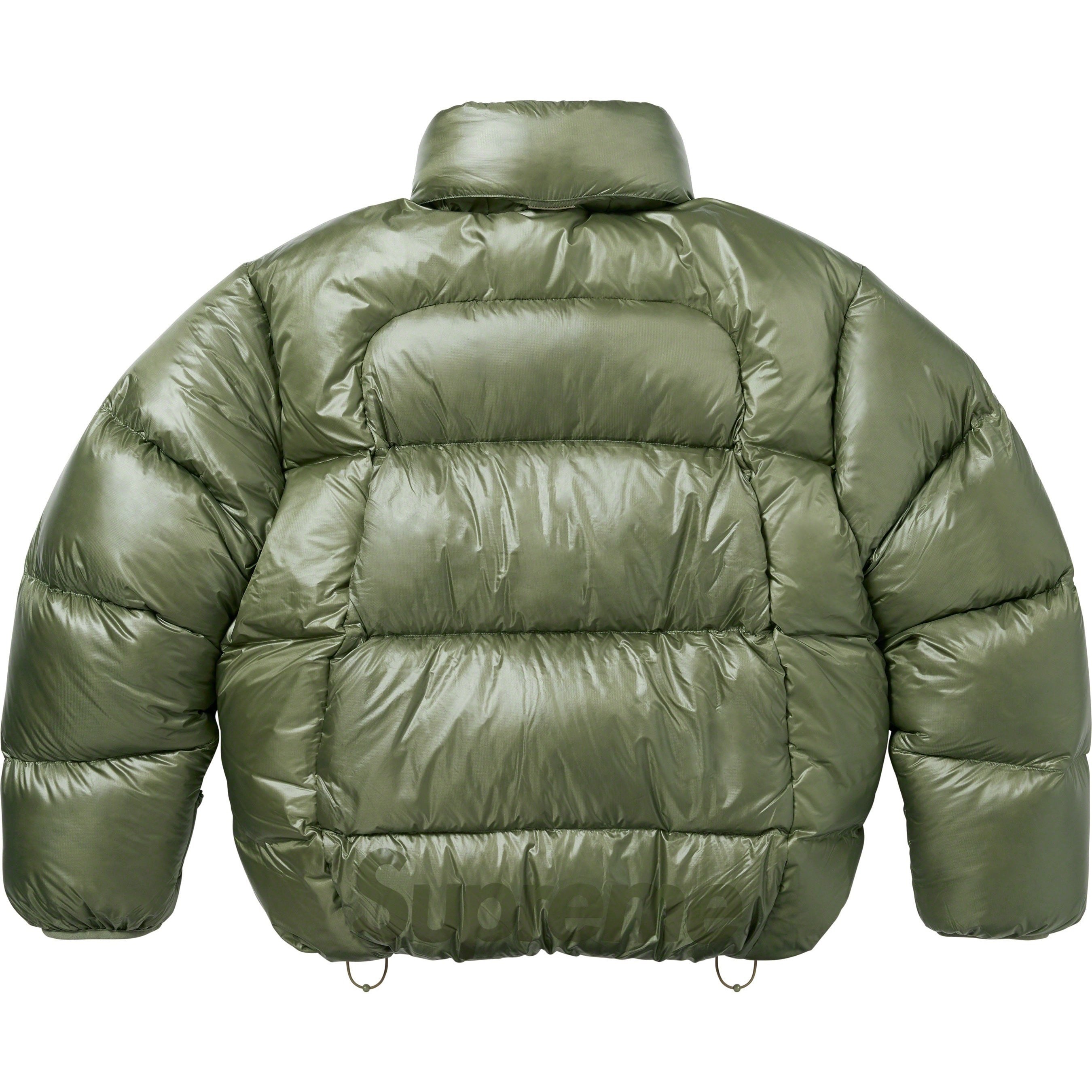 Supreme Featherweight Down Puffer Jacket (FW23) - Olive - $368