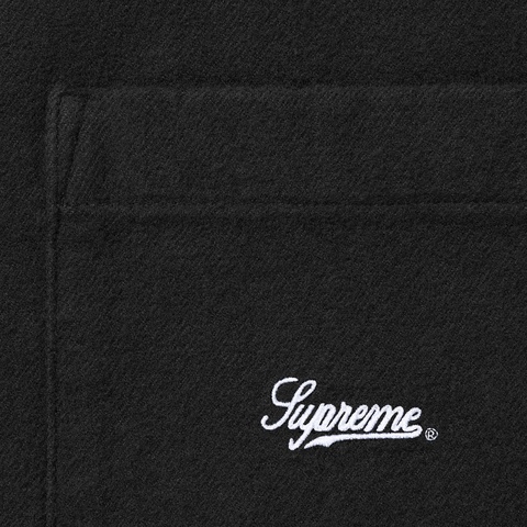 Supreme Flannel Shirt - Black