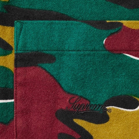 Supreme Flannel Shirt - Camo