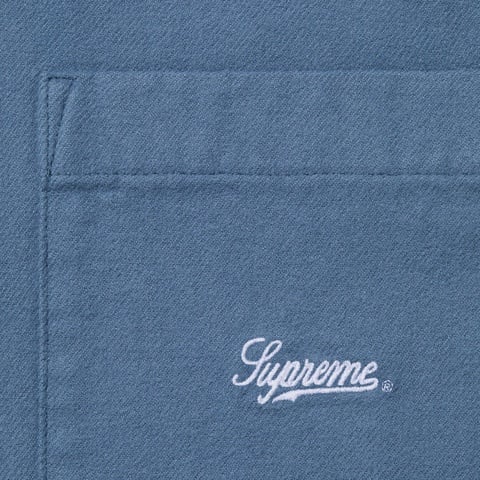 Supreme Flannel Shirt - Dark Slate