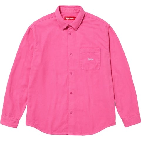Supreme Flannel Shirt - Fuchsia
