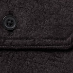 Supreme Fleece Zip Up Hooded Shirt (FW23) - Black