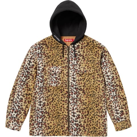 ジャケット・アウター 23AW Supreme Fleece Zip Up Hooded Shirt Fleece Zip Up Hooded Shirt - fall/winter 2023 - Supreme