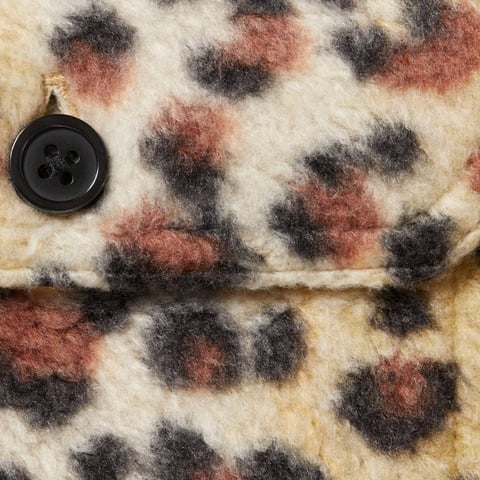 Fleece Zip Up Hooded Shirt - fall/winter 2023 - Supreme
