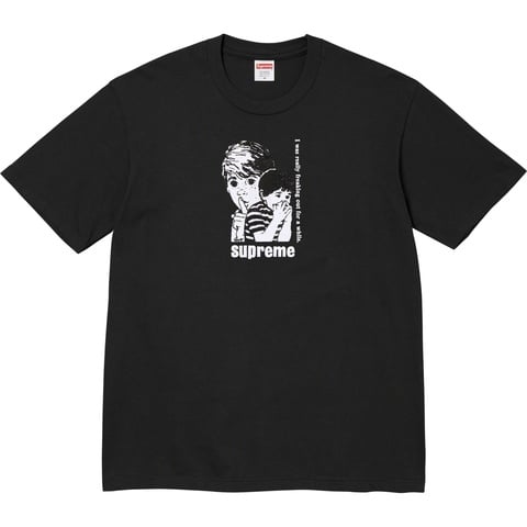 Supreme Freaking Out Tee - Black