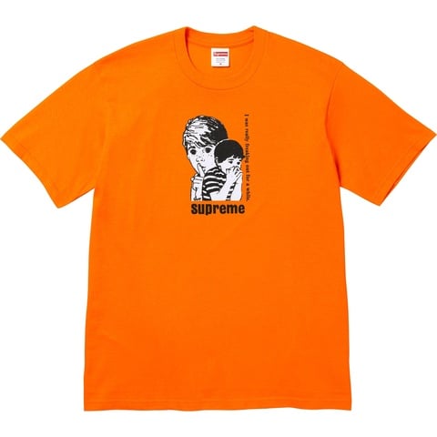 Supreme Freaking Out Tee - Orange