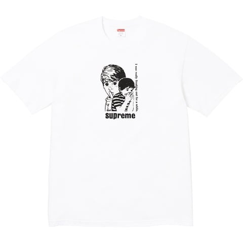 Supreme Freaking Out Tee - White