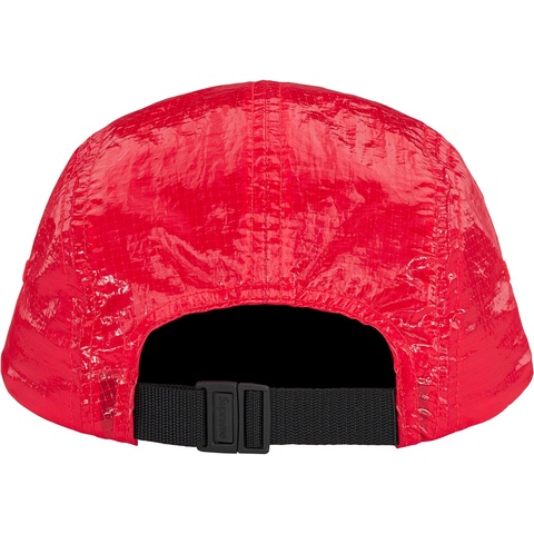 Supreme Gloss Ripstop Camp Cap - Red