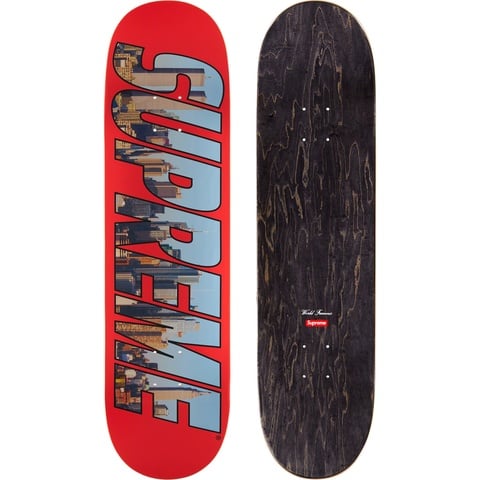 Supreme Gotham Skateboard - Red - 8.375” x 32.125”