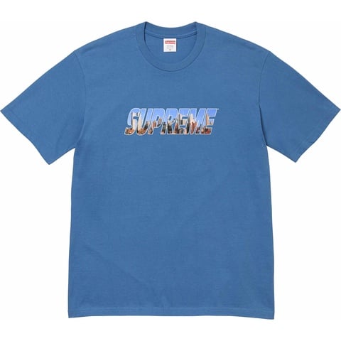 Supreme Gotham Tee - Faded Blue