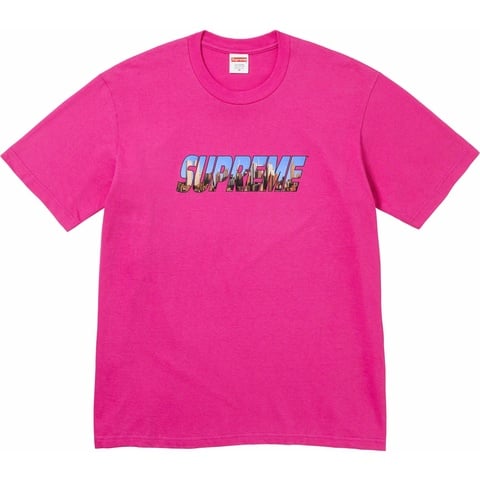Supreme Gotham Tee - Magenta