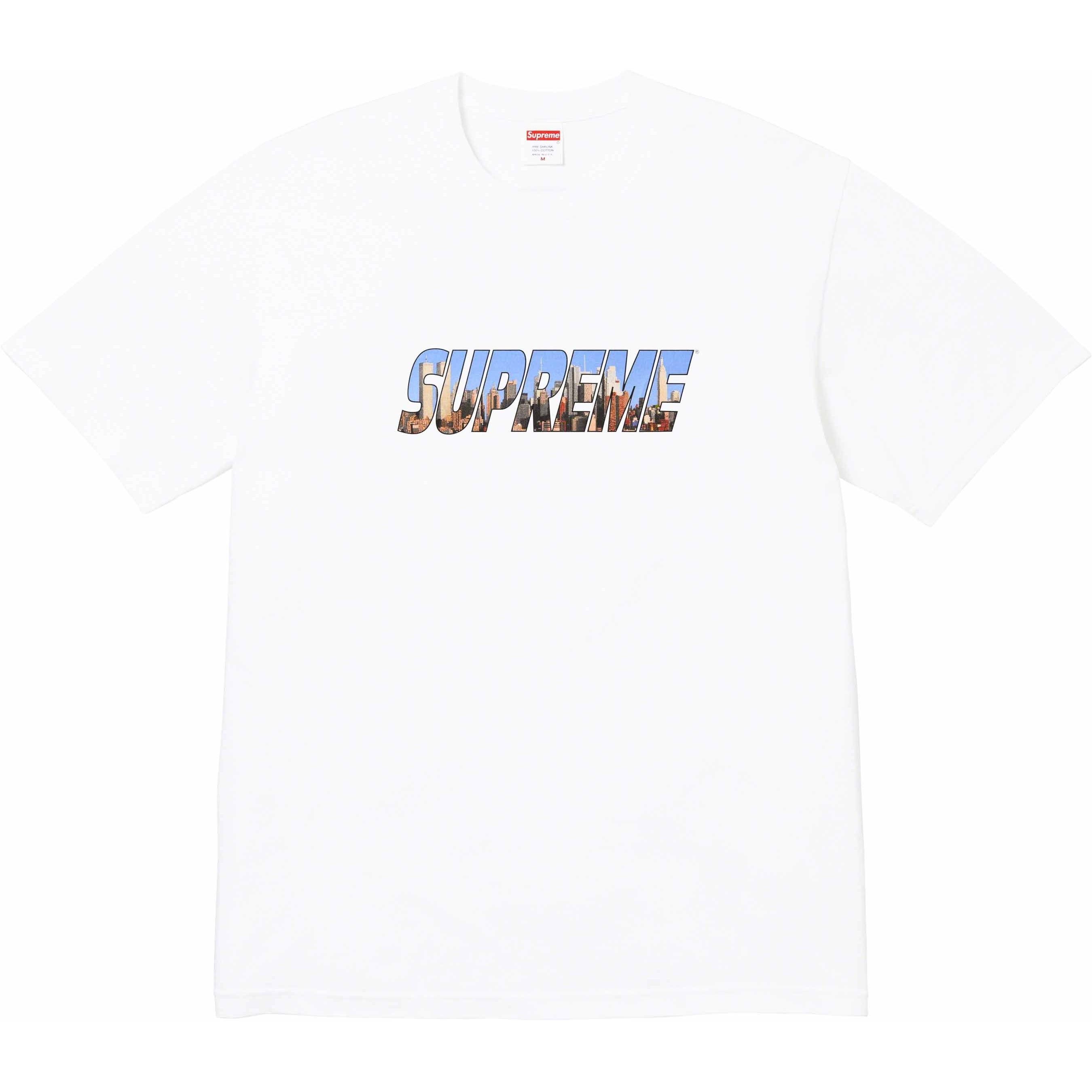 Supreme Gotham Tee (FW23) - White - $40
