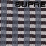 Supreme Grid Jacquard S S Top (FW23) - Black